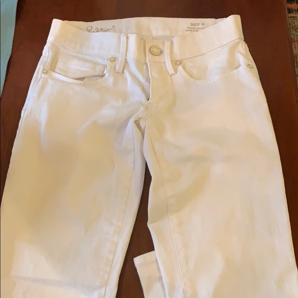 Lilly Pulitzer White Jeans
